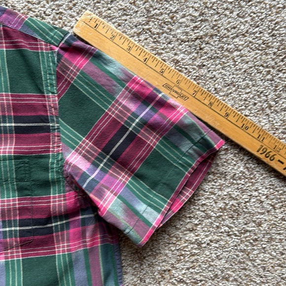 Todd Snyder Men’s Indian Madras Cotton Short Sleeve Camp Shirt M - Picture 7 of 9